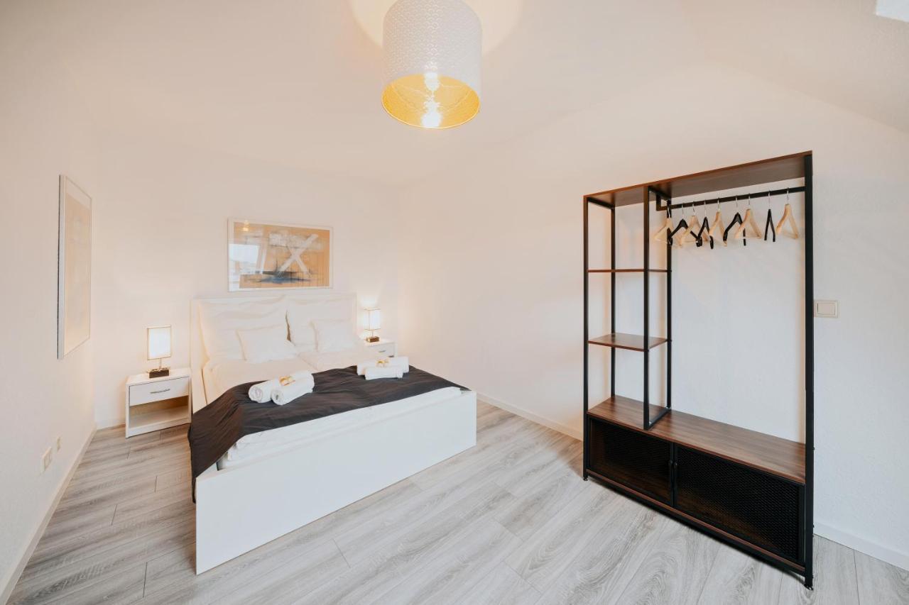 Bliss Place - Serviced Apartment - Arbeitsplatz, Zentral, Kueche, Waschmaschine, Smarttv Magdeburg Zewnętrze zdjęcie